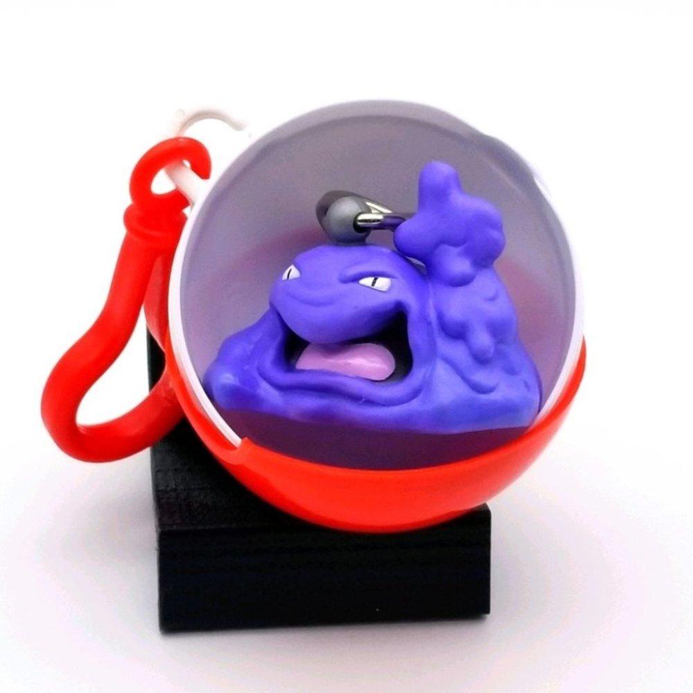 1999 Pokémon MUK Keychain and Ball Burger King